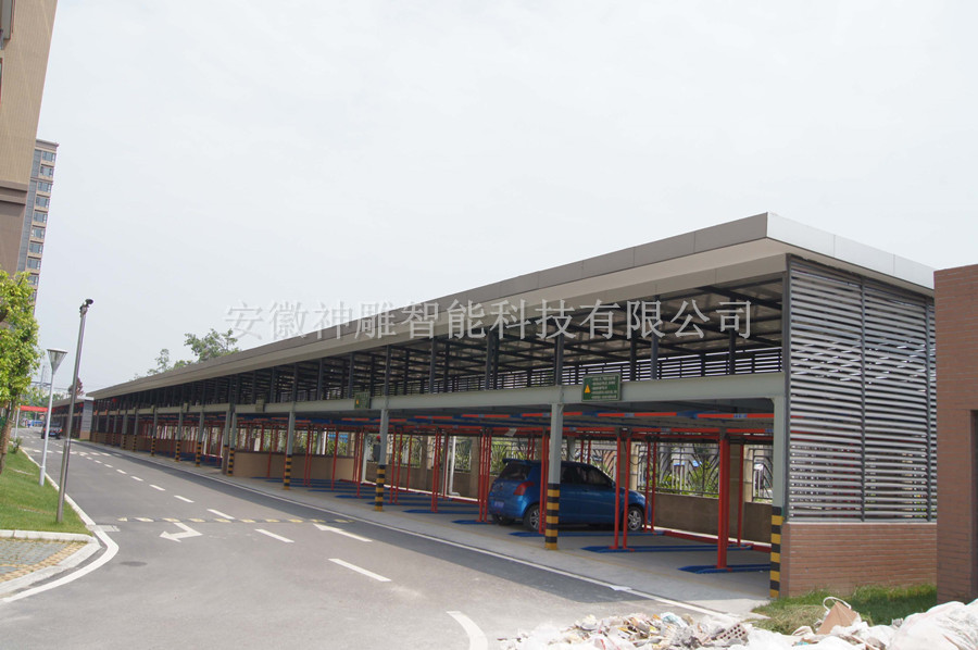 無錫星湖花海小區半地下車庫機械停車位采購與安裝項目
